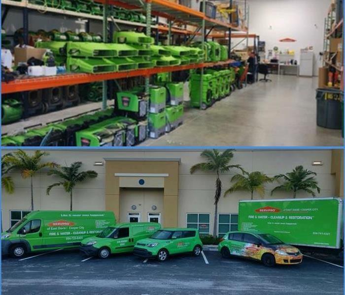SERVPRO of East Davie/Cooper City is ready to roll when  water, fire or storm damage happens. 